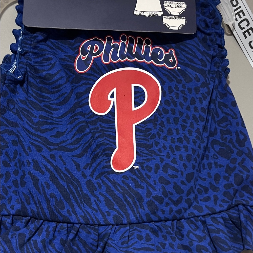 MLB Blue and Red Kids Matching Set - Picture 3 of 6